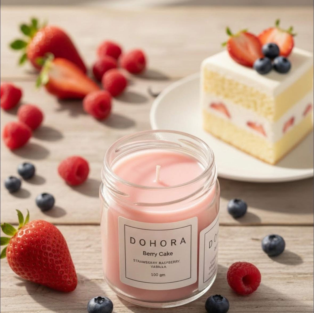Berry Cake Candle