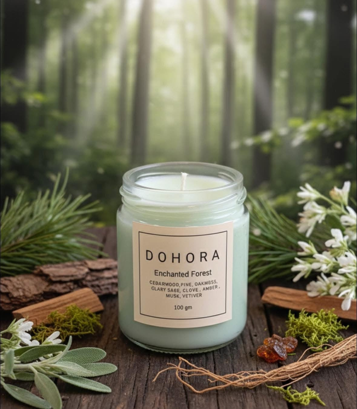Enchanted Forest candle