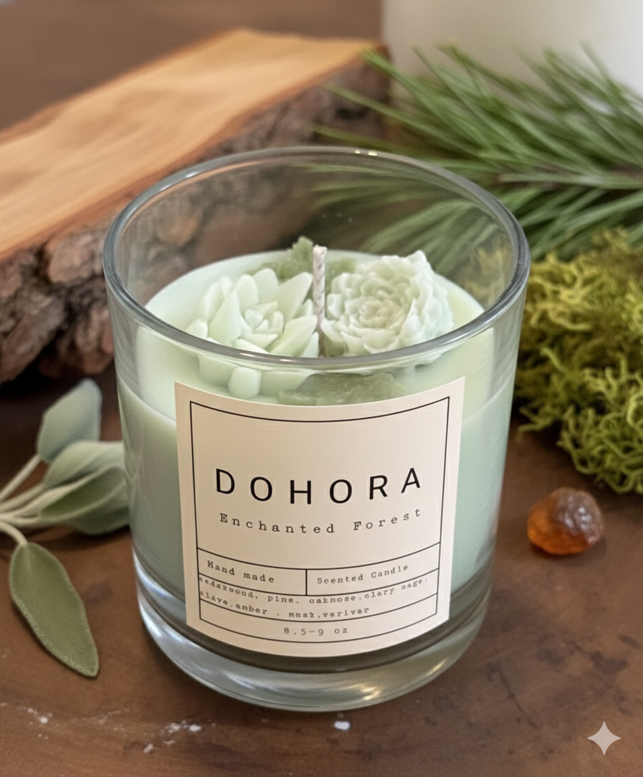 Enchanted Forest candle