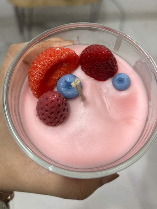 Berry Cake Candle