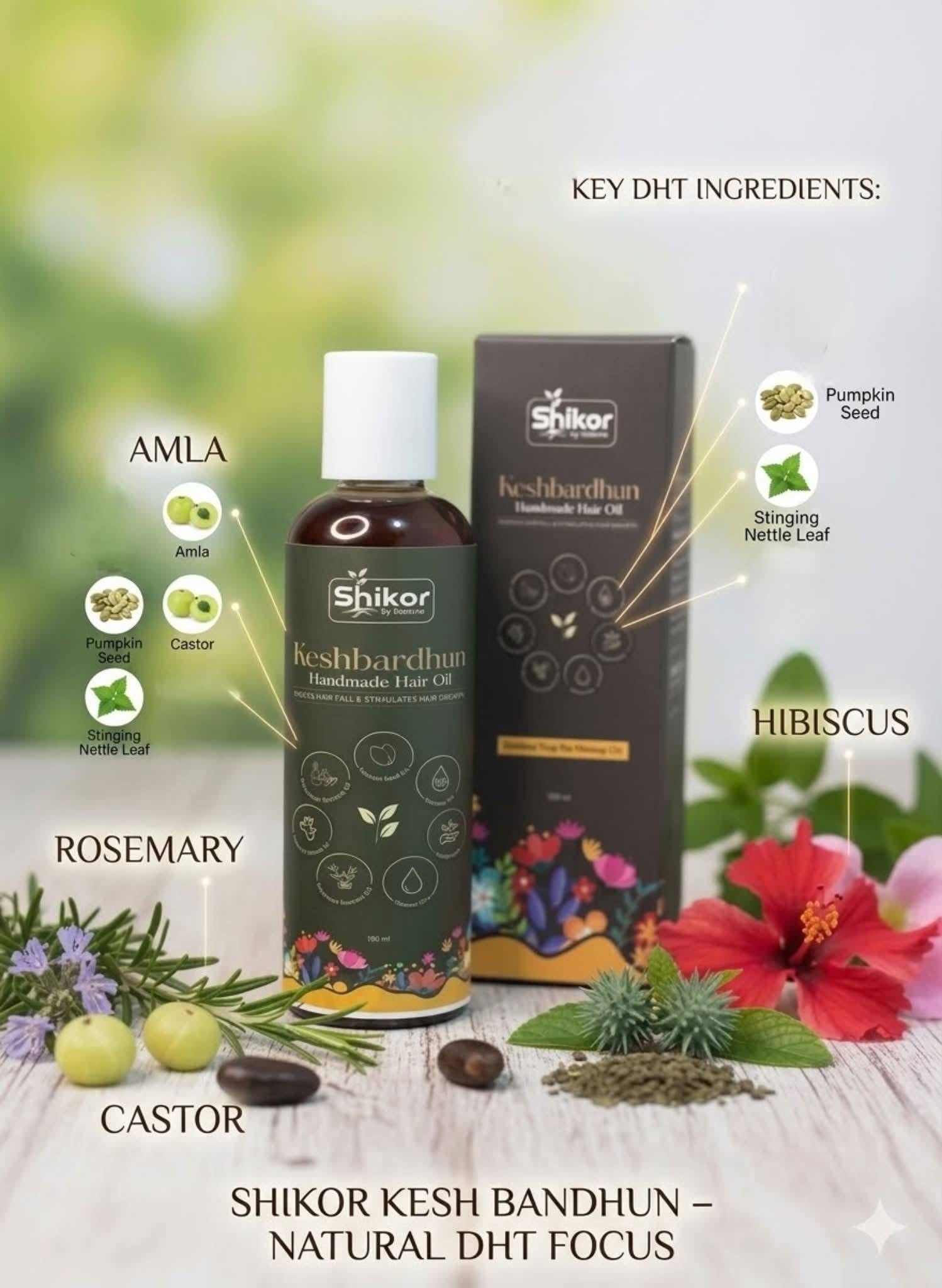 Combo offer Shikor By Dohora Keshbardhan Oil