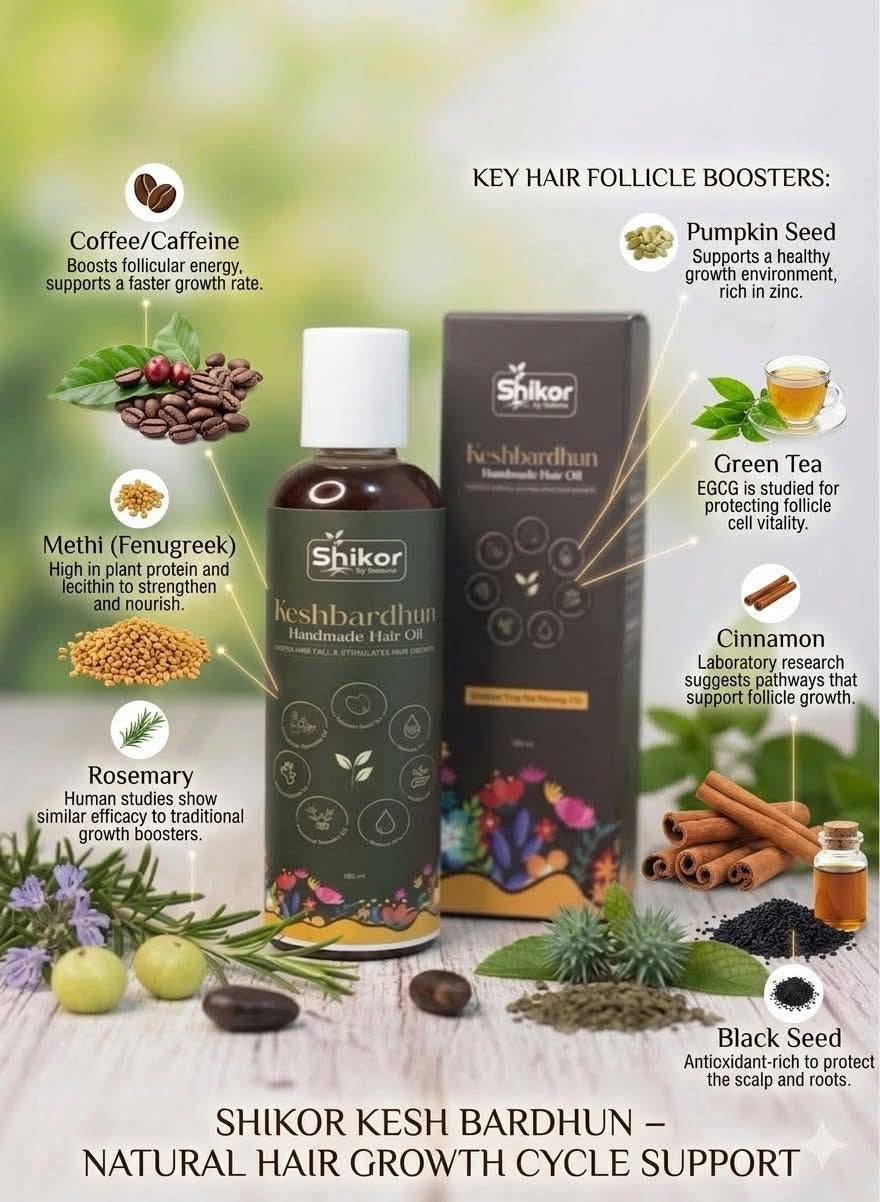 Keshbardhan Hair oil - Shikor by Dohora